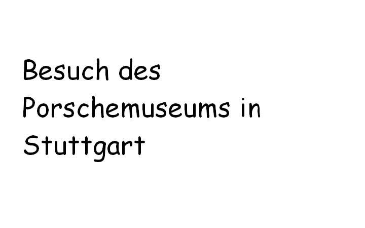 8.0 Porschemuseum